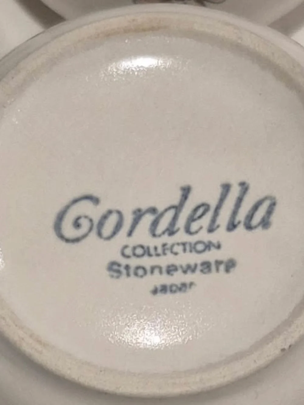 Cottage Core Cordella Bluet Teapot and Creamer